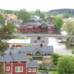 Utsikt från borgbacken mot Borgå